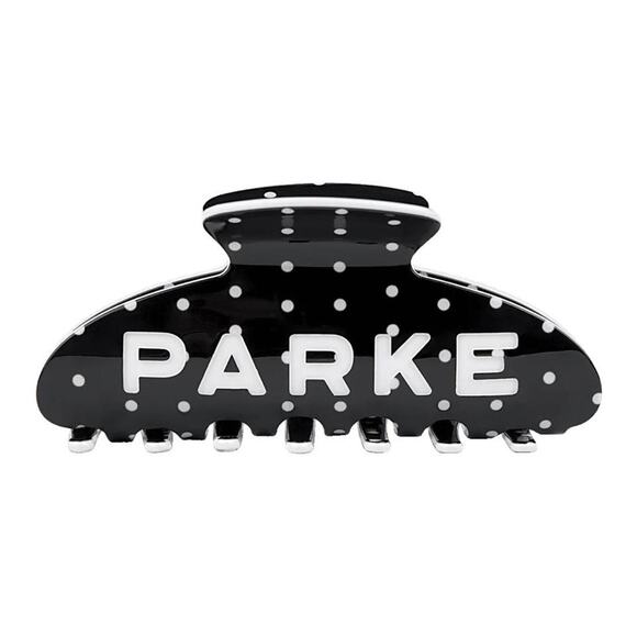 Parke claw clip nib polka dot